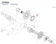 SCREW 72050159EA diagram position
