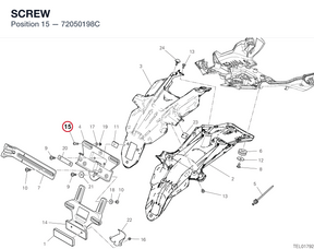 SCREW 72050198C diagram position