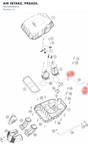 Diagram preview: AIR INTAKE, PREASS. (A62406040033)