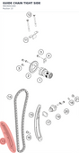 Diagram preview: GUIDE CHAIN TIGHT SIDE (96036001000)
