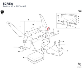 SCREW 722761018 diagram position