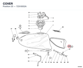COVER 72310052A diagram position