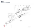 NUT 724306001 diagram position