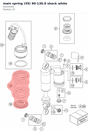 Diagram preview: main spring (59) 90-130.0 shock white (91010393)