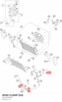 Diagram preview: HOSE CLAMP D26 (90135020001)