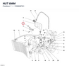 NUT 6MM 729906FN1 diagram position