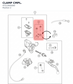 Diagram preview: CLAMP CMPL. (47213005000)