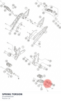 Diagram preview: SPRING TORSION (J510000900200)