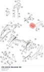 Diagram preview: PIN QUICK RELEASE M8 (96308077000)