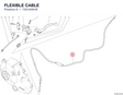 FLEXIBLE CABLE 73210481B diagram position