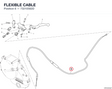 FLEXIBLE CABLE 73210582D diagram position
