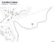 FLEXIBLE CABLE 73210591A diagram position