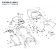 FLEXIBLE CABLE 73220011B diagram position