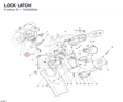 LOCK LATCH 73220062A diagram position