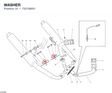 WASHER 732708001 diagram position