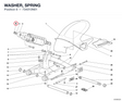 WASHER, SPRING 734010N01 diagram position
