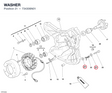 WASHER 734306N01 diagram position