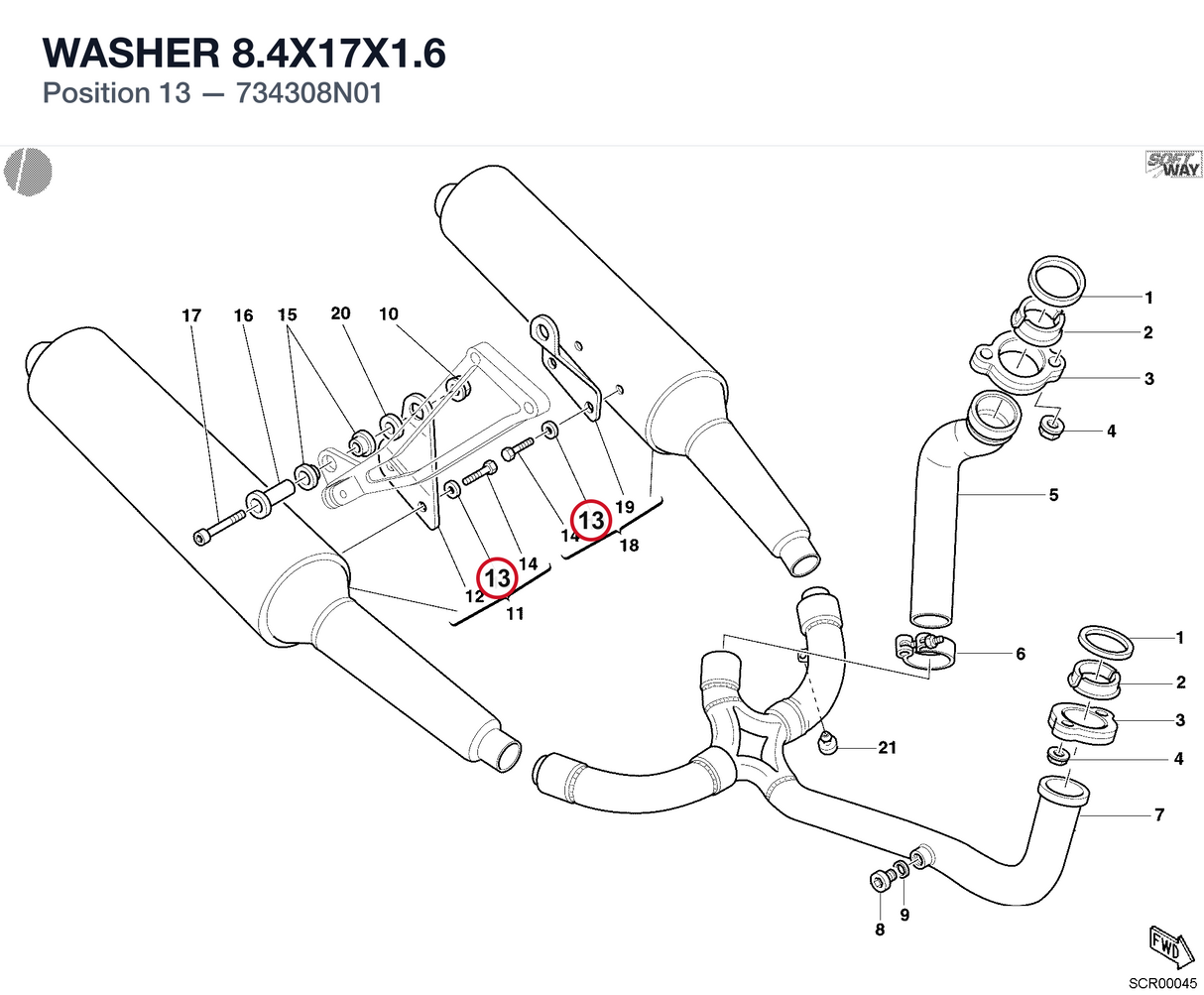 WASHER 8.4X17X1.6