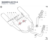 WASHER 8.4X17X1.6