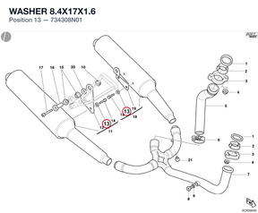 WASHER 8.4X17X1.6
