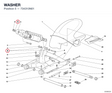 WASHER 734310N01 diagram position