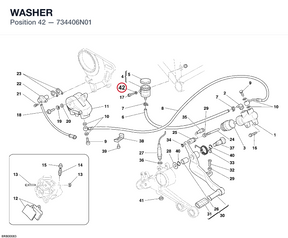 WASHER 734406N01 diagram position