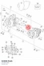 Diagram preview: SCREW PLUG (76738017000)