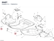 RIVET 73640431A diagram position
