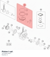 Diagram preview: Piston I cpl. (79730007000 I)