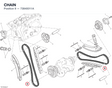 CHAIN 73840011A diagram position