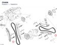 CHAIN 73840031A diagram position