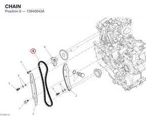 CHAIN 73840042A diagram position