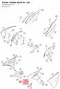 Diagram preview: Cover intake duct le. cpl. (6070604403333)