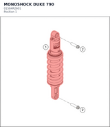 Diagram preview: MONOSHOCK DUKE 790 (01584R2601)