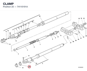 CLAMP 74110191A diagram position