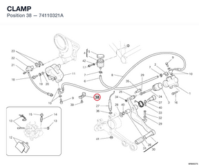CLAMP 74110321A diagram position