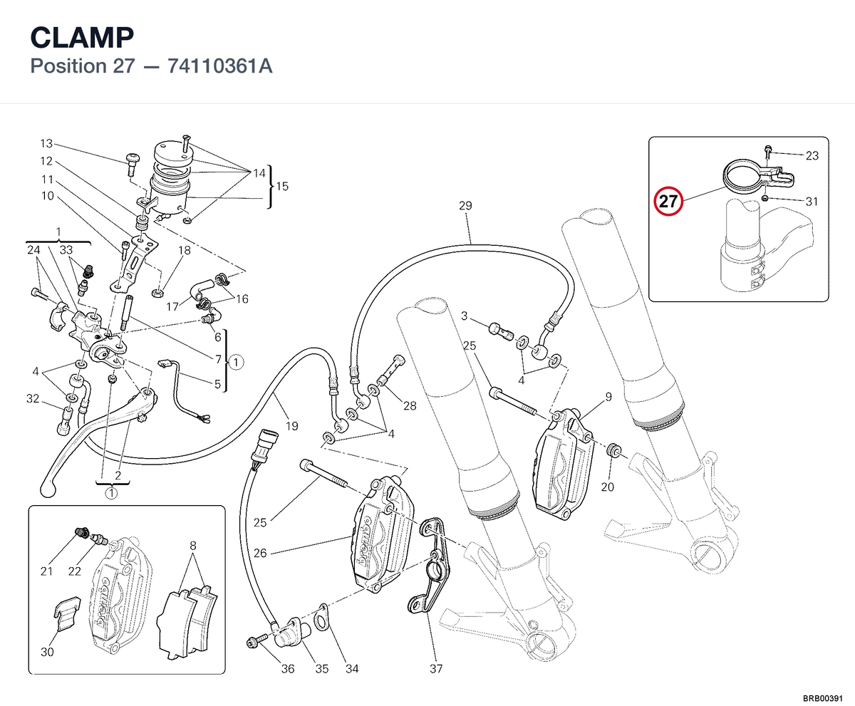 CLAMP 74110361A diagram position