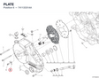 PLATE 74113331AA diagram position