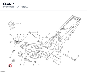 CLAMP 74140131A diagram position