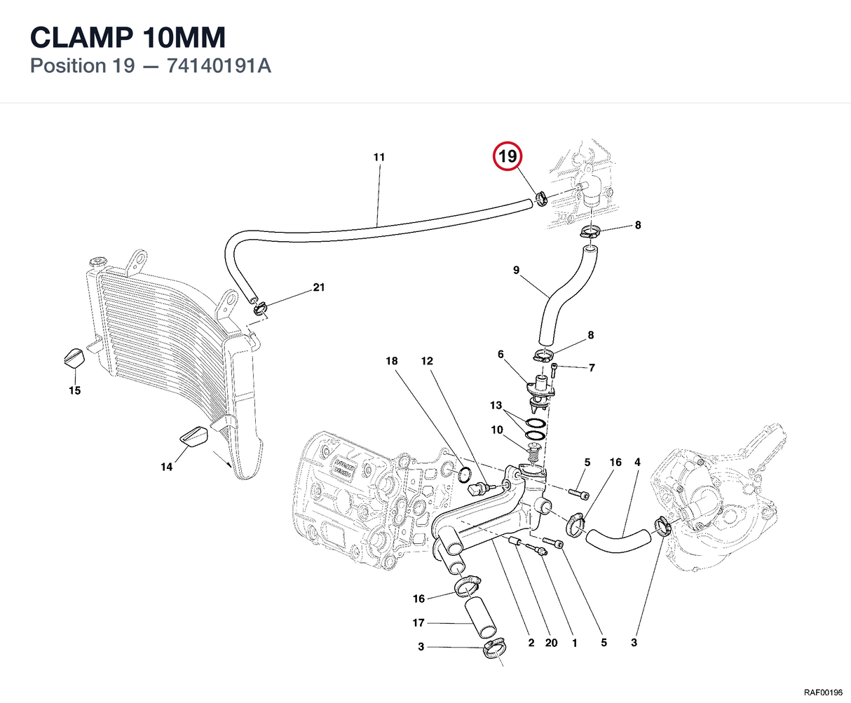 CLAMP 10MM