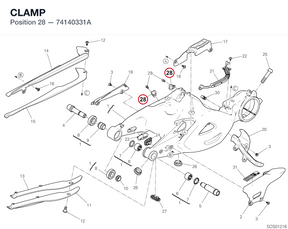 CLAMP 74140331A diagram position