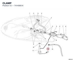 CLAMP 74140661A diagram position