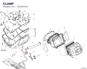 CLAMP 74142141A diagram position