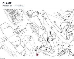 CLAMP 74142351A diagram position