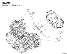 CLAMP 74142401A diagram position