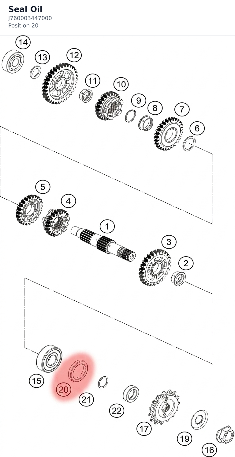 Diagram preview: Seal Oil (J760003447000)