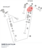 Diagram preview: SHIM D=8,7/2,24 (90136035224)
