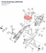 Diagram preview: Cross-bracing subframe (A60703002030)