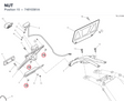 NUT 74810361A diagram position