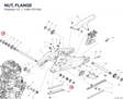 NUT, FLANGE 74811571AA diagram position